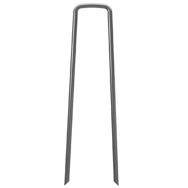 Lot De 5 Grapas de Jardin De Acero Fijación Césped Artificial