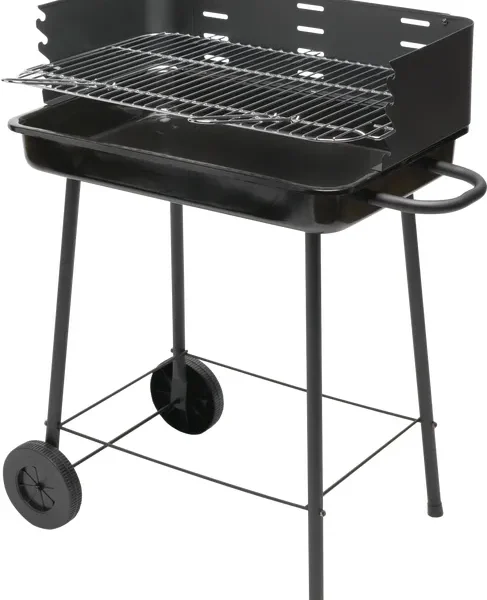 Barbacoa de carbón rectangular Opp