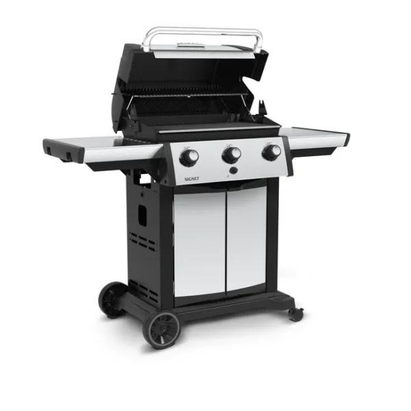 Parrilla de gas BROIL KING Signet 320 de 3 quemadores y 11.4 kW de potencia